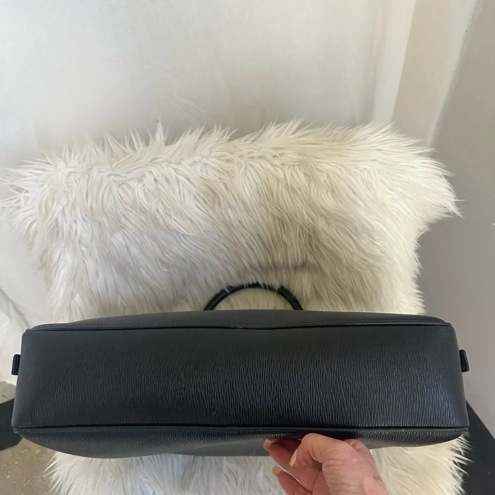 Salvatore Ferragamo Revival Leather Briefcase Laptop Bag